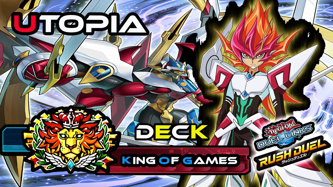 YuGiOh ! Duel Links - Deck KOG 21 De Septiembre Del 2025 - Utopia [Yuma Y Astral] [Zexal]