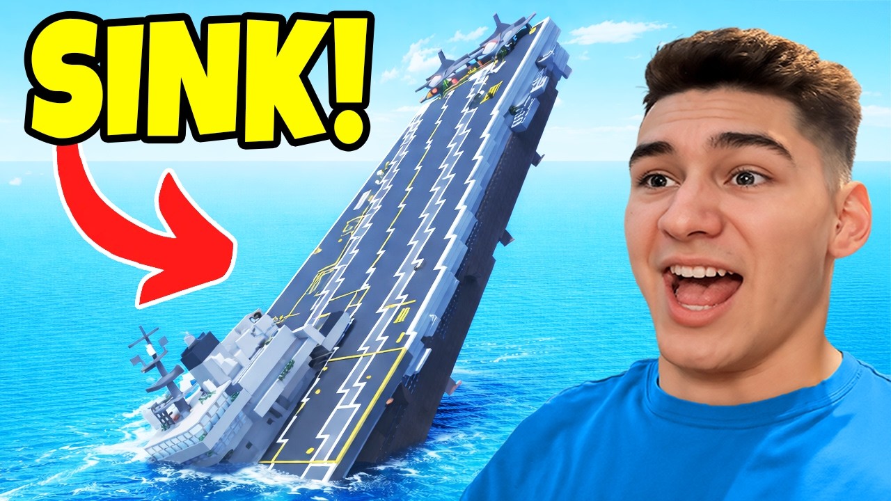 TESTING The Most REALISTIC Aircraft Carrier IN ROBLOX!