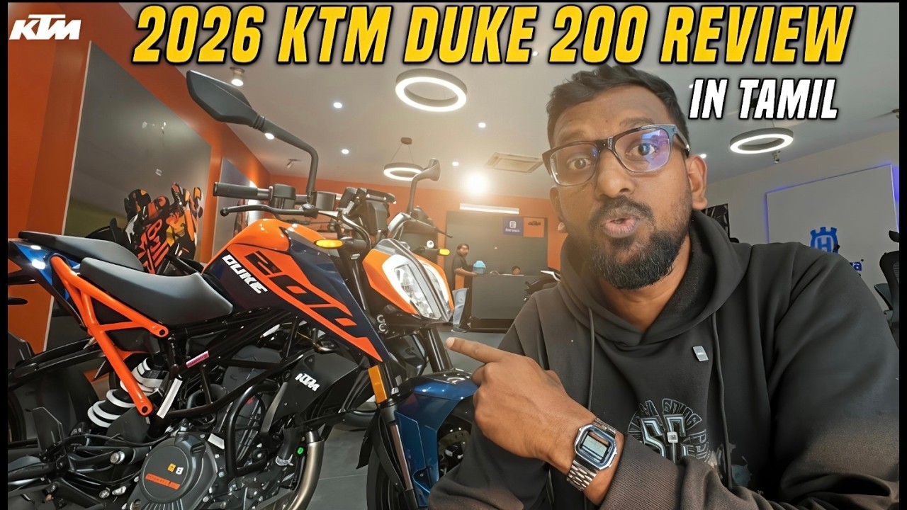 🔥 2026 KTM Duke 200 புது கலர் ஷாக்! 😱 விலை, ஸ்பெக்ஸ், ரிவ்யூ | Duke 200 New Colour Full Details! 🏍️💨