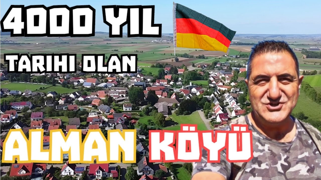 Alman Köyü Utzmemmingen | Bu Köyde Ilk Mağarada yaşamışlar