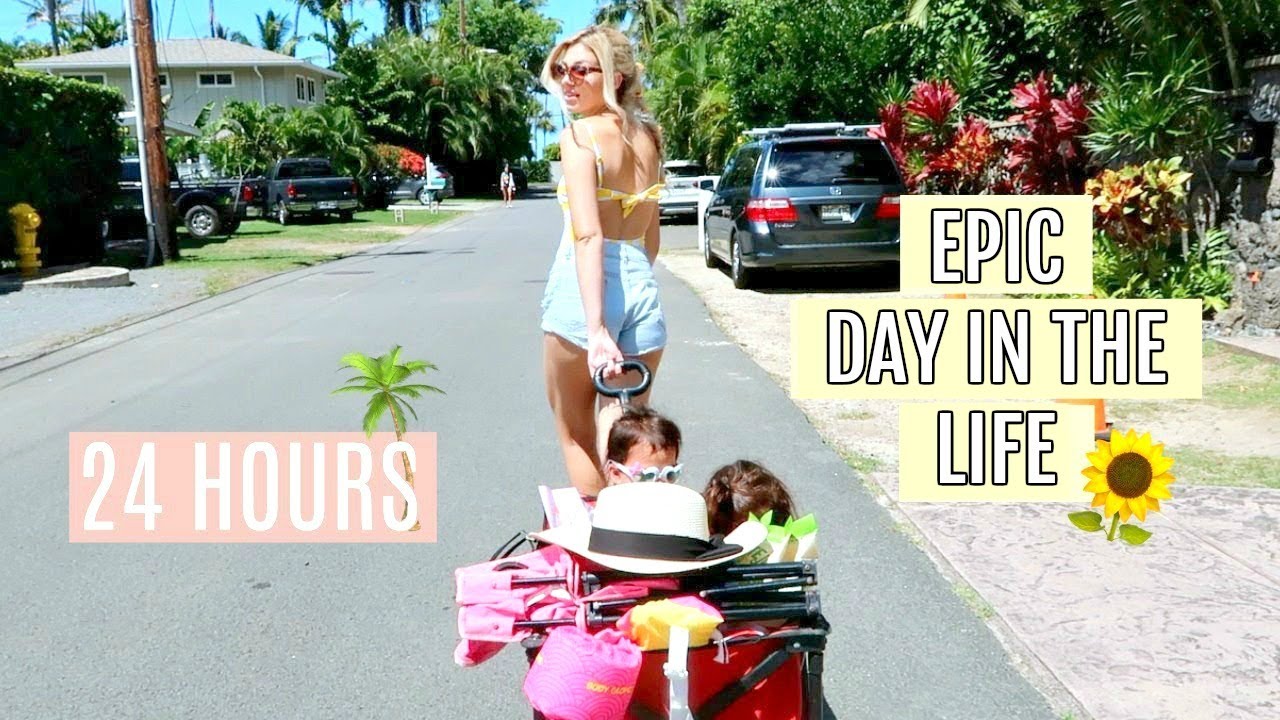 Day In The Life Of A Stay At Home Beach Mom