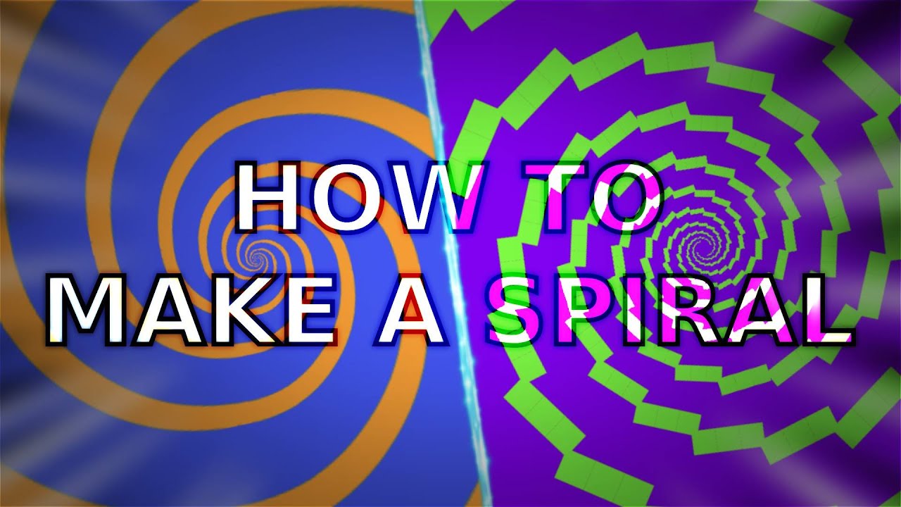 How to make a spiral in Geometry Dash!