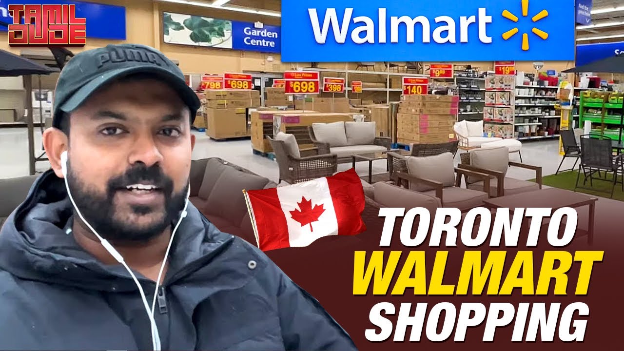 Toronto Walmart Shopping | Walmart Super Store | Canada Vlog | Tamil Dude