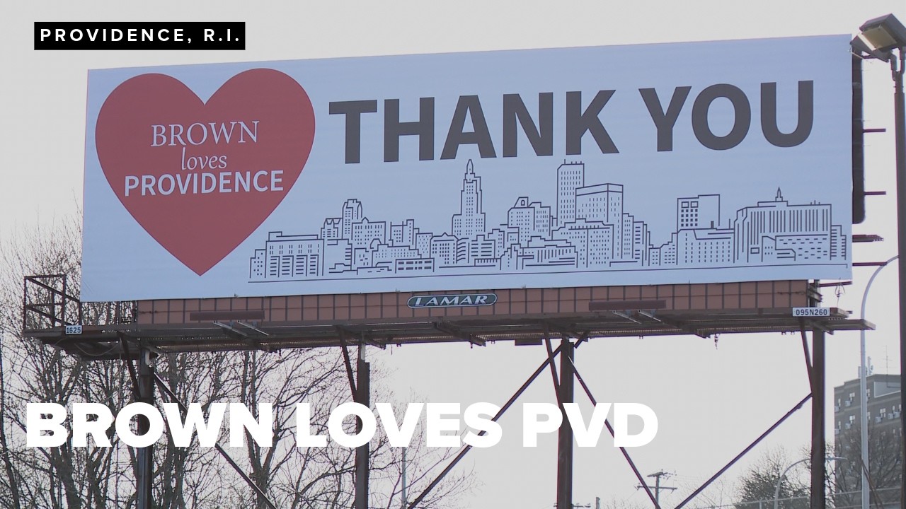 'Brown Loves Providence' initiative launched to give back to community