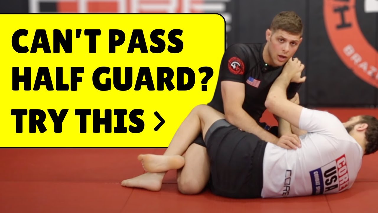 A Half Guard Pass Trick to a Submission!