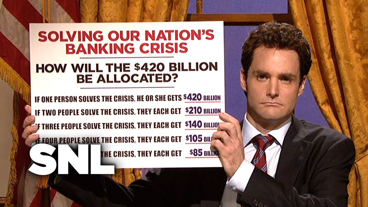 Geithner Cold Open: Treasury Secretary - Saturday Night Live