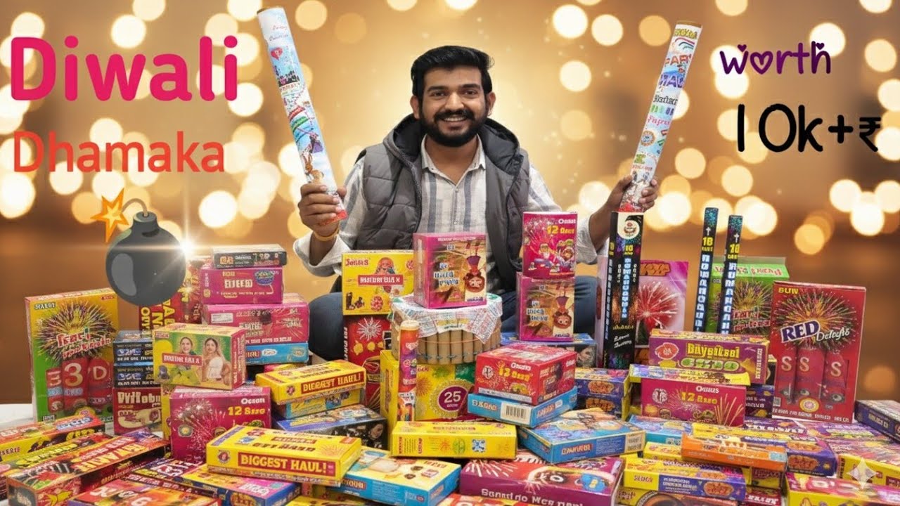 Diwali dhamaka worth10k #crackers #diwali #share #trending #viral #viralvideo #reels #crash #mrbeast