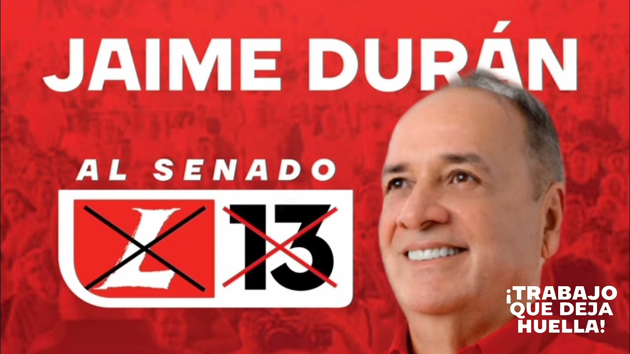 Jingle Jaime Durán 2026 - Senado de Colombia 