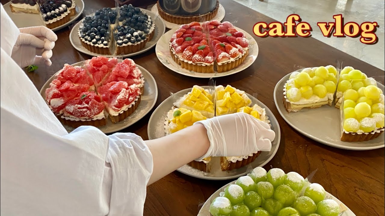 [Eng][카페사장 cafe vlog] 커피와 빵만 있음 어디든 갈 수 있숴🍰☕️, 출근부터 퇴근까지, 20대 자영업자, 카페브이로그, 개인카페, 디저트카페