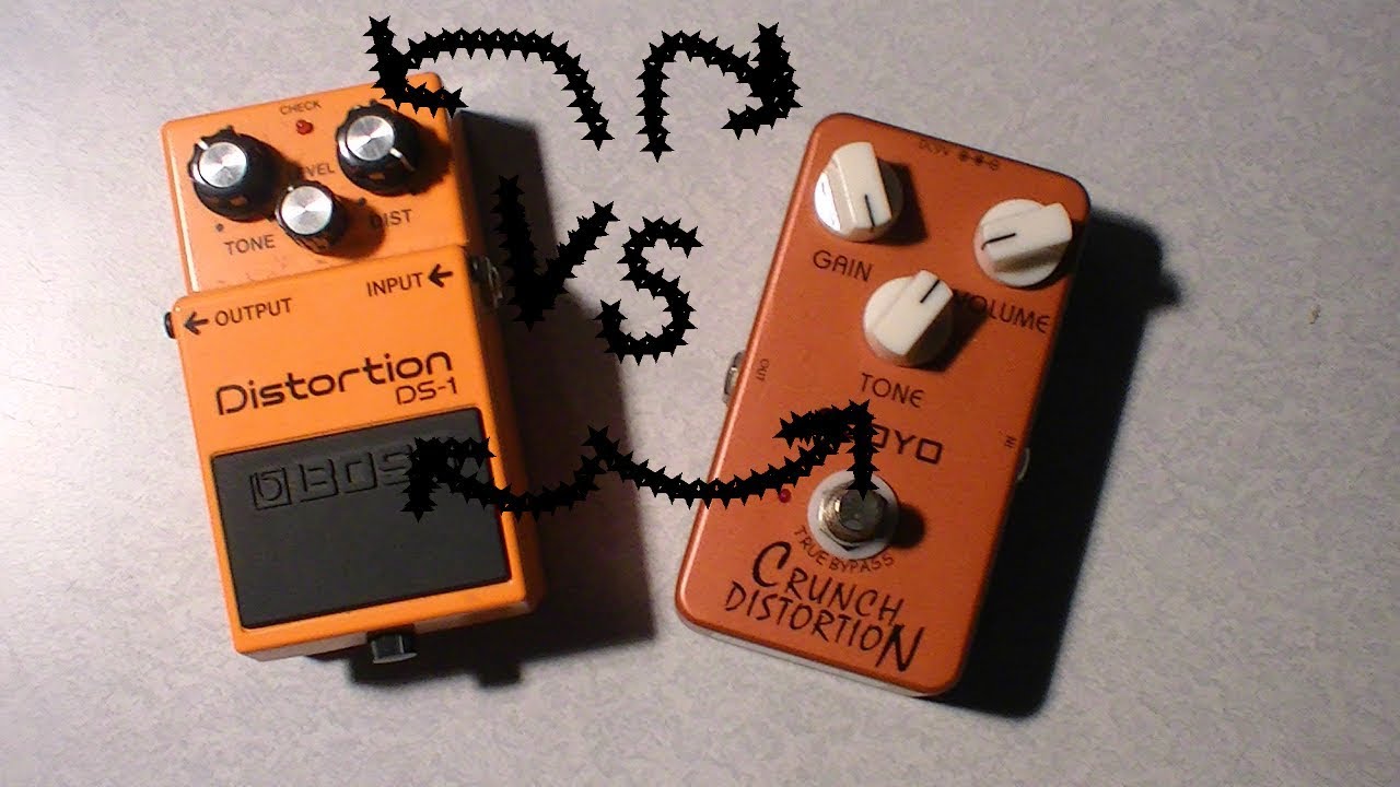 Boss DS1 VS Joyo Crunch Distortion-SHOOTOUT