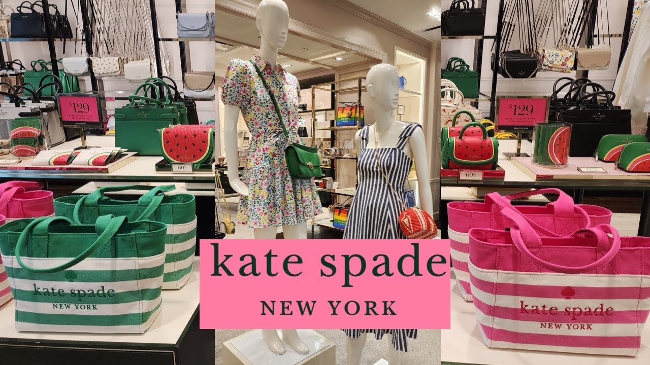 KATE SPADE OUTLET JUNE 2023 60%+20% OFF FULL STORE WALKTHROUGH 👠👜👗#shopwithme