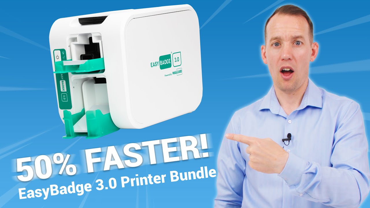 EasyBadge 3.0 ID Badge Printer Bundle Review - (Now Made in Britain)