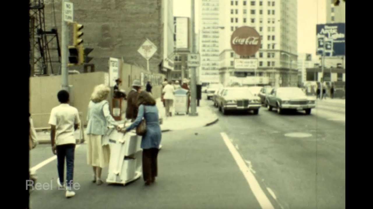 Достопримечательности города 1979 года: Peachtree Plaza, Atlanta Braves, MLK Center и другие, Атл...