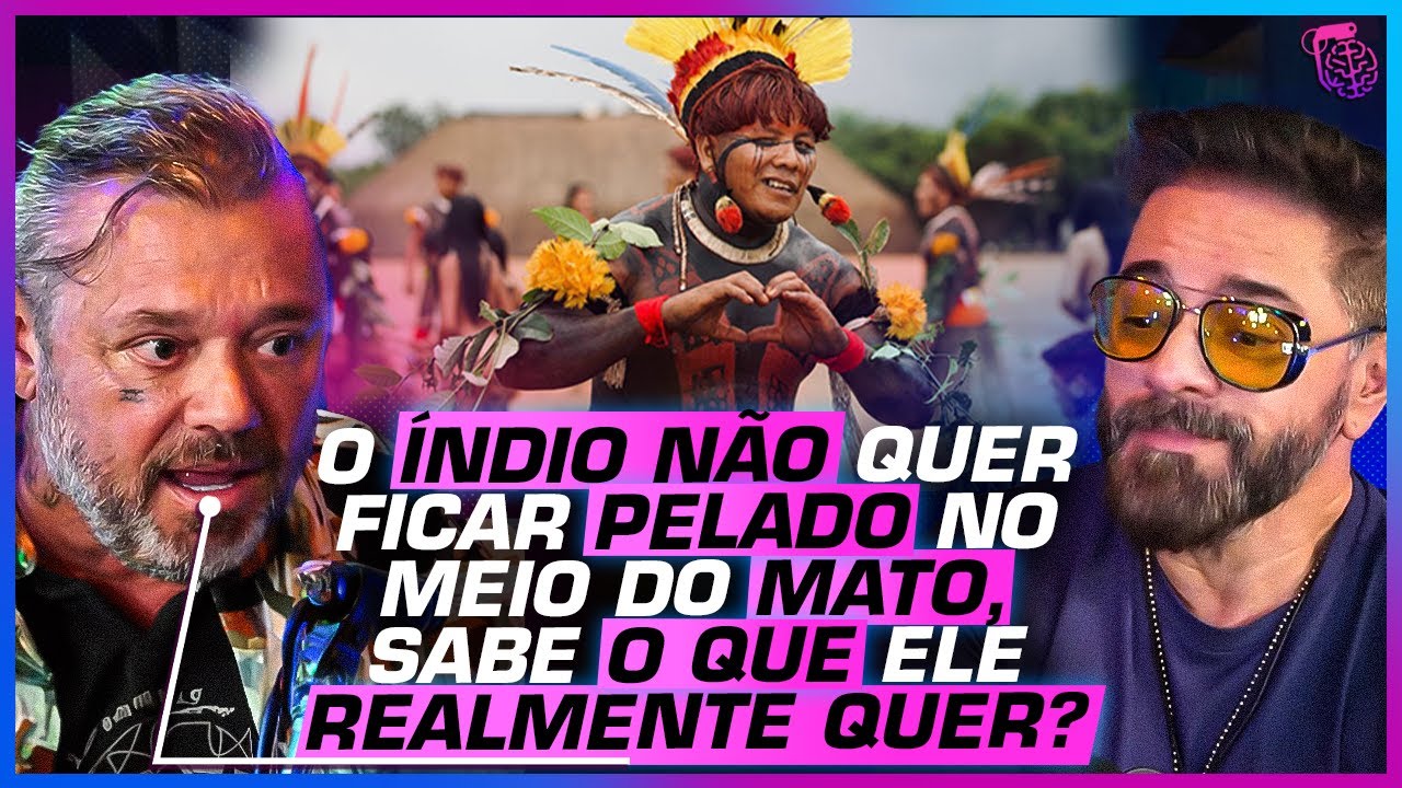 RICHARD RASMUSSEN conversa sobre TRIBOS INDÍGENAS no BRASIL e sua PRESERVAÇÃO e REAL INTERESSE!