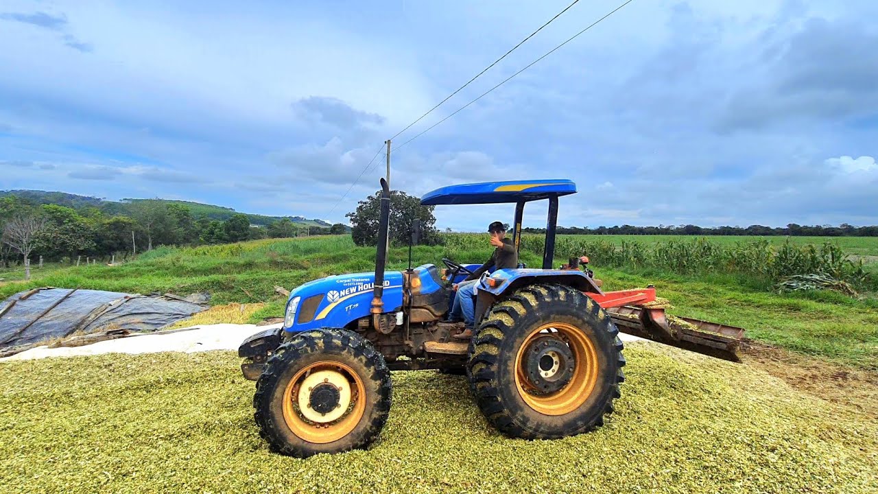 Dicas de como operar o trator New Holland TT.75  pela primeira vez!!