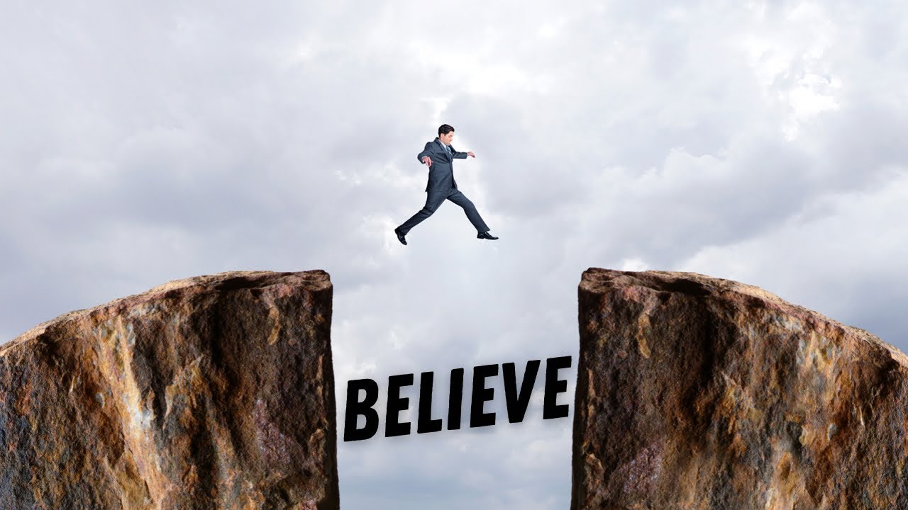 Lesson 1: You don't have to see it to believe it