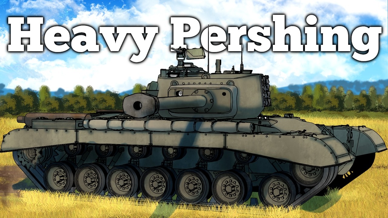 The Forgotten Heavy Pershings: The T32 and T26E5 | Cursed by Design