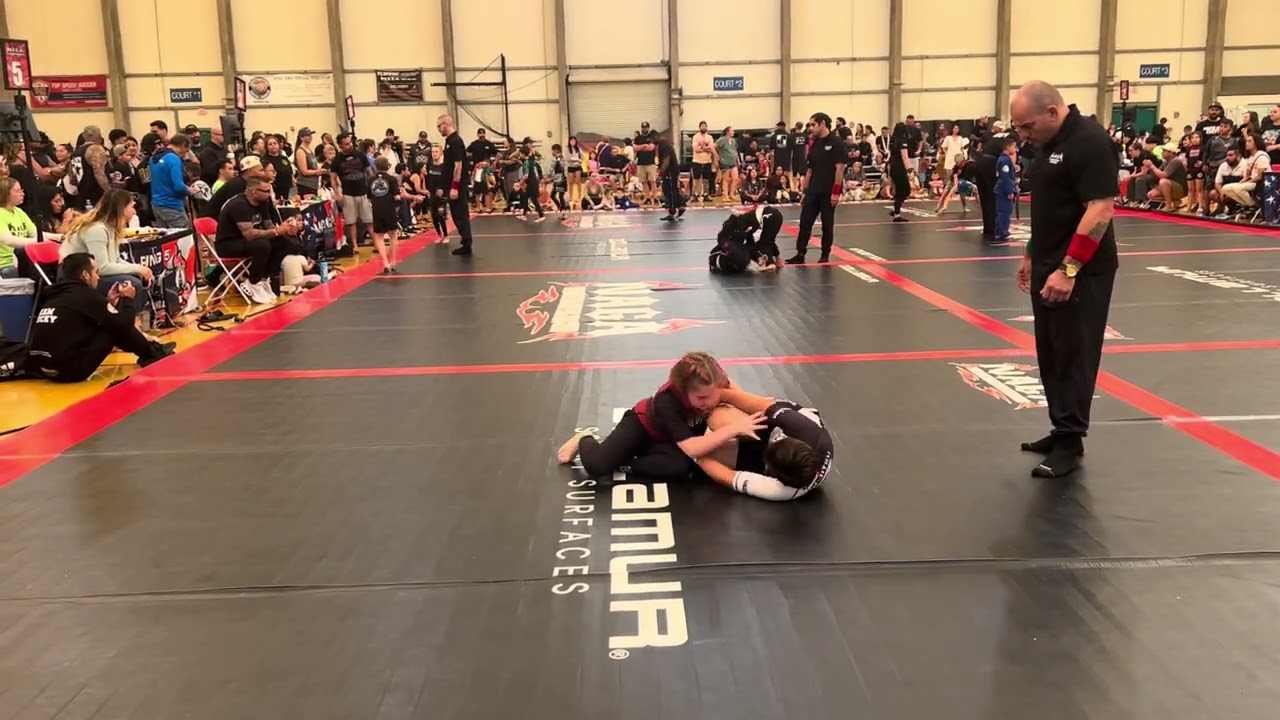 Davy’s Jiu-Jitsu competition 8yrs old