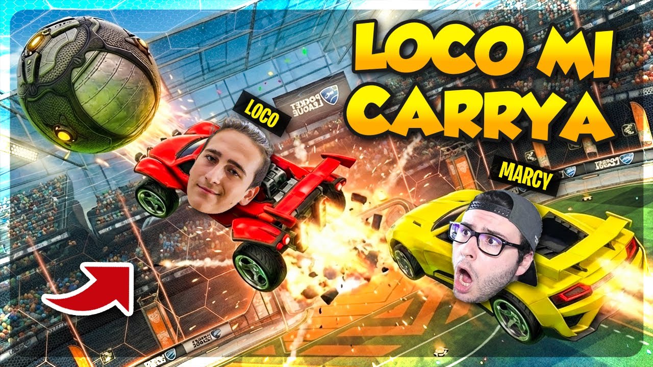 LOCO MI CARRYA OGGI! - ROAD TO CHAMPIONS Rocket League