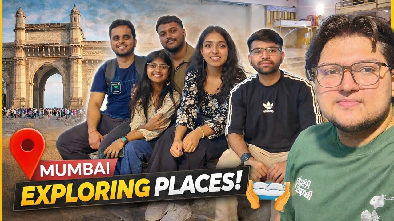 Mumbai Diaries Begin ✨ | Exploring Places & Hostel Stay