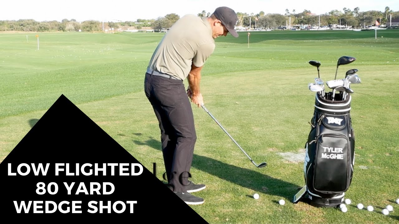 LOW FLIGHTED 80 YARD WEDGE SHOT