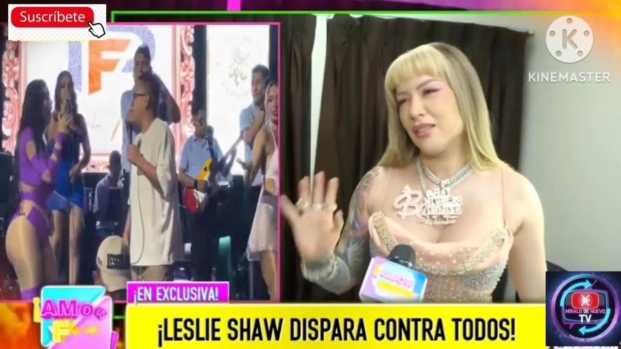 ¡LESLIE SHAW DISPARA CONTRA TODOS EN EXCLUSIVA!