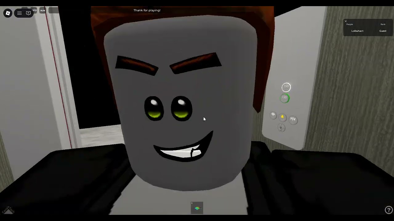 Roblox luxiar elevator in the Roblox