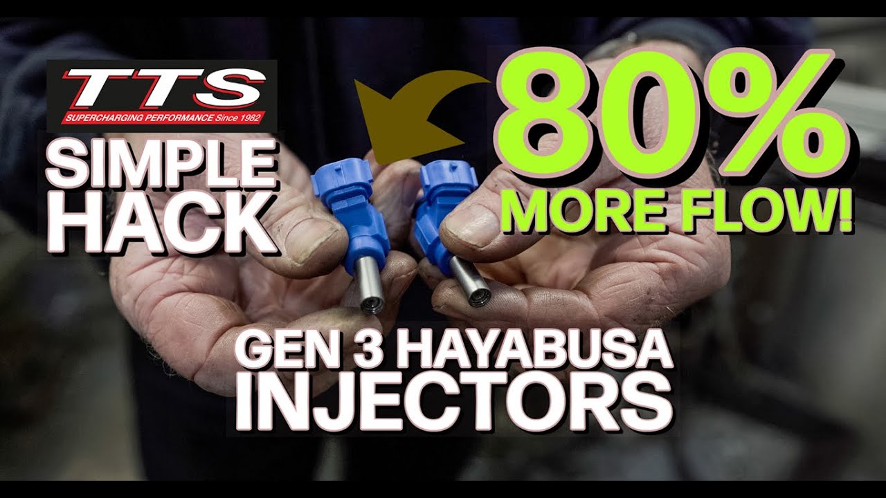 Hayabusa Gen 3 – Get 80% More Flow From Your Injectors! | Simple Hack
