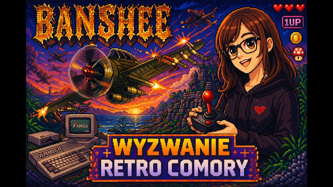 Kama vs Banshee(Amiga) - czyli wyzwanie Retro Comory!