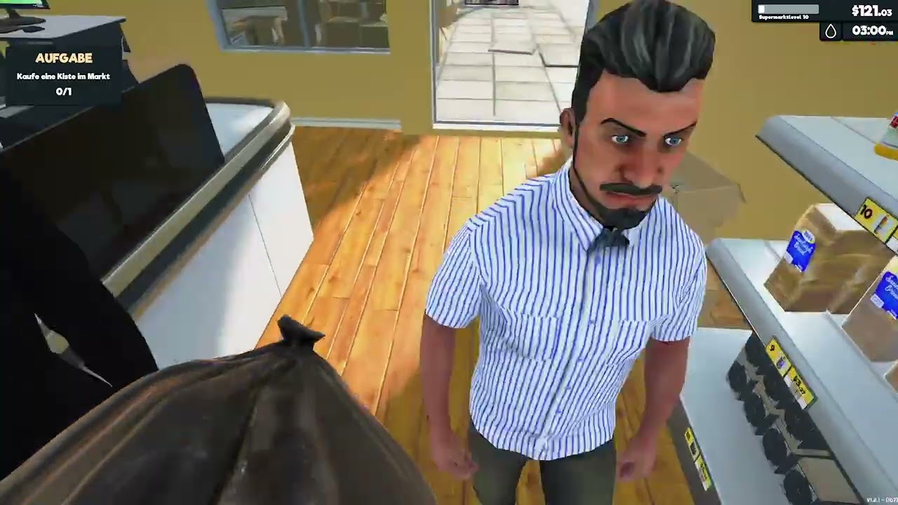 Supermarket Simulator : Der Laden in der Aue , Die Leute kommen von der Straße (Folge 5)