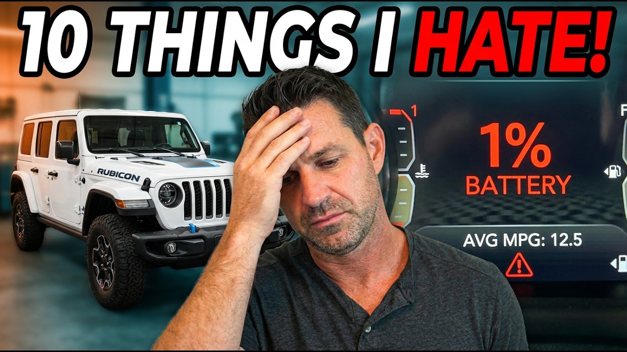 6 Months of Ownership - Why this Jeep Wrangler 4xe FAILED ME!