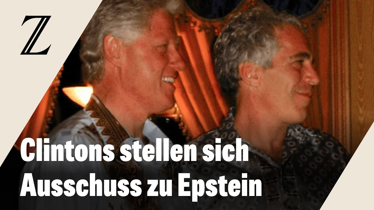 Bill und Hillary Clinton doch bereit, im Kongress zu Epstein auszusagen