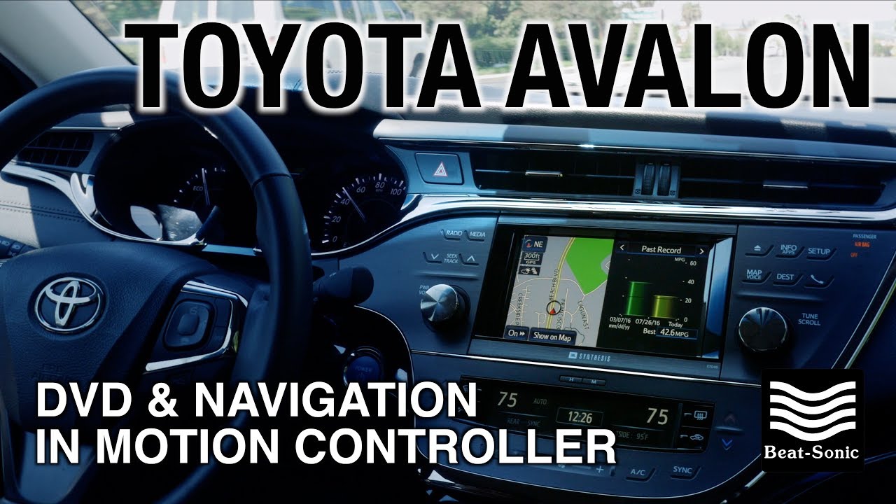 2013-2014 Toyota Avalon DVD & Navigation in Motion Controller Installation Beat-Sonic