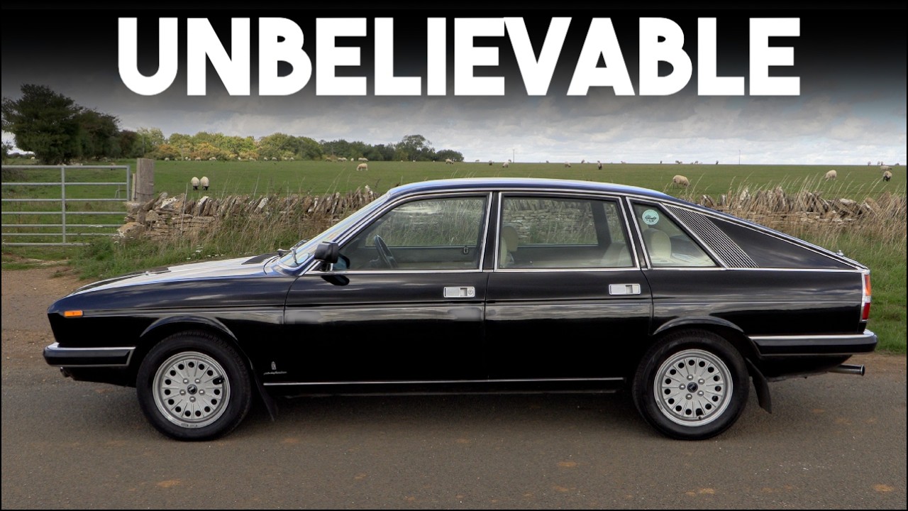 The Car That Self-Destructed Just By Turning the Wheel - Lancia Gamma Berlina
