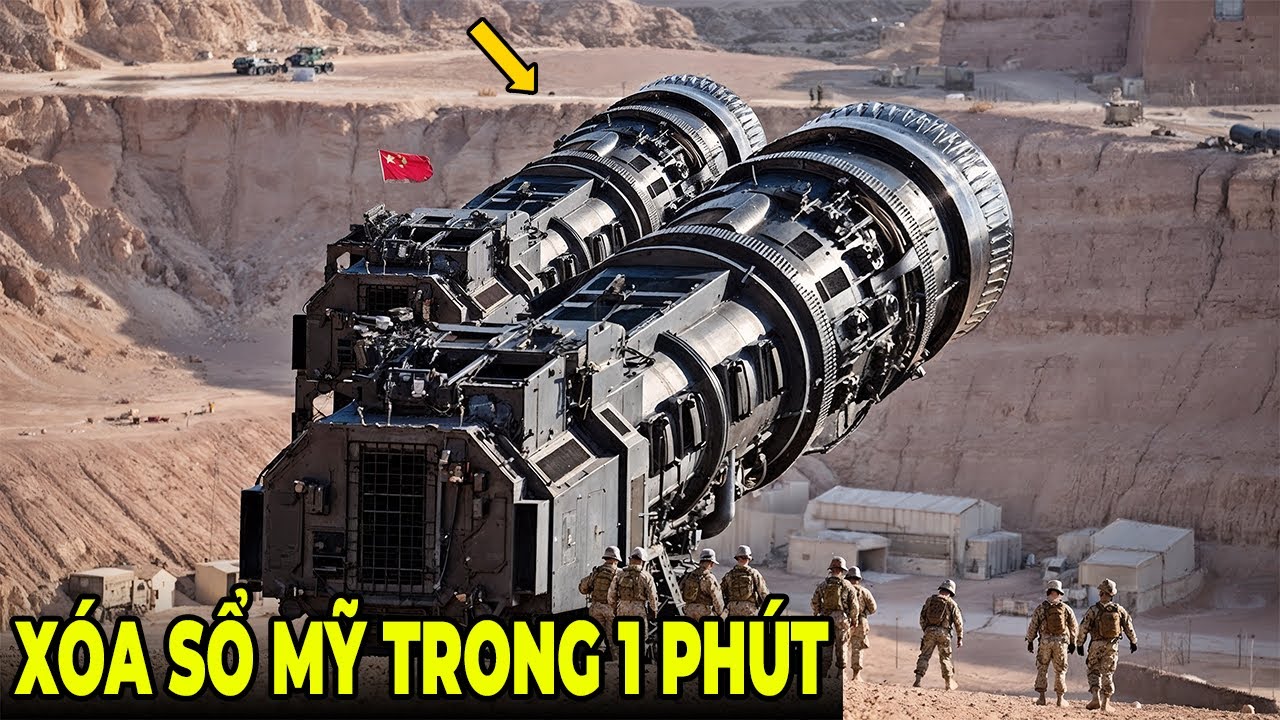 Vũ Khí Trung Quốc Có Thể Xóa Sổ Nước Mỹ Chỉ Trong 1 Phút!