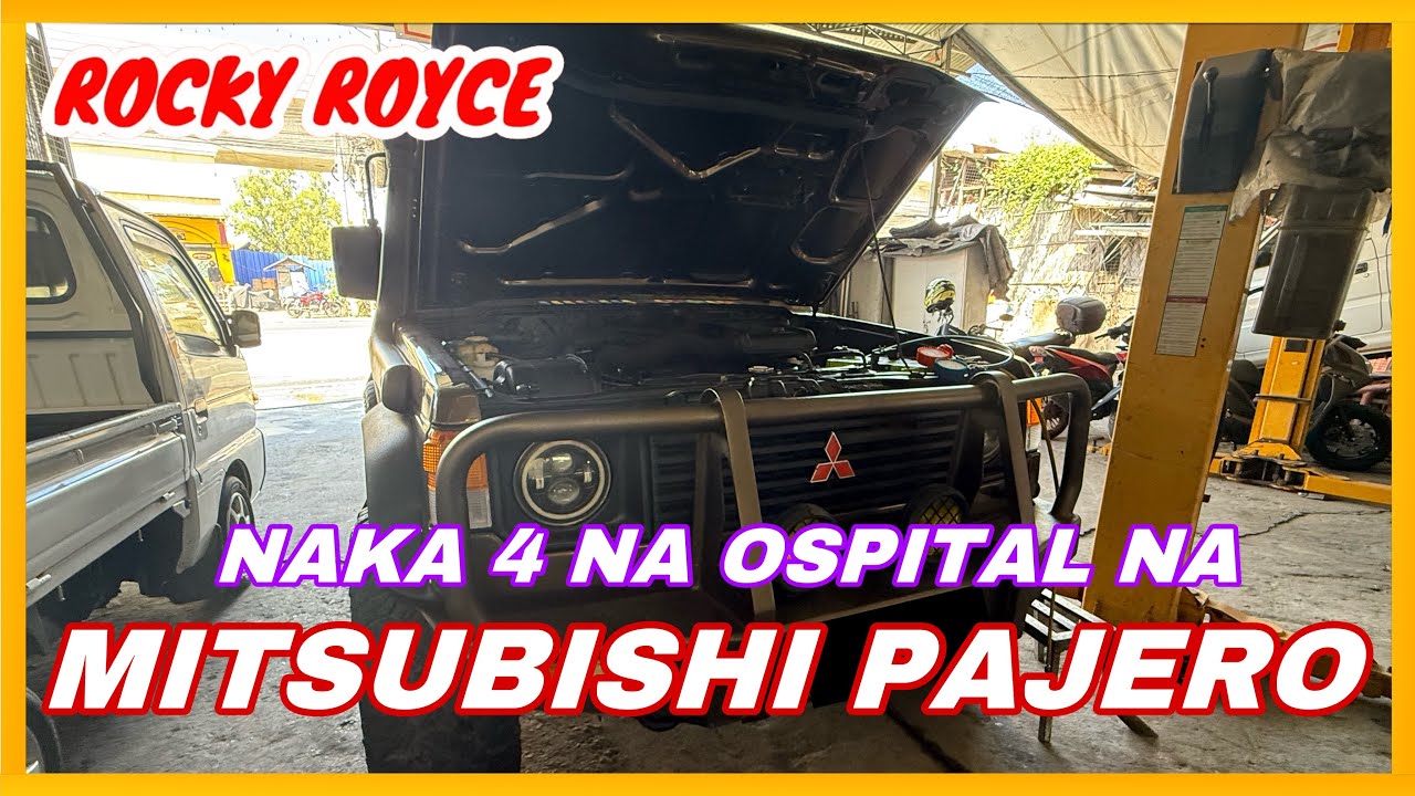 MITSUBISHI PAJERO FROM LAS PINAS: NAKA 4 NA OSPITAL NA UMABOT NG 85K? | ROCKY ROYCE