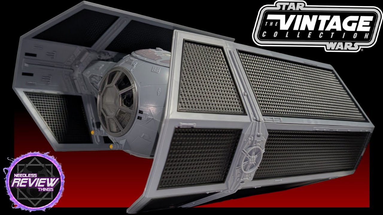 Star Wars The Vintage Collection Darth Vader's TIE Advanced Toy Review