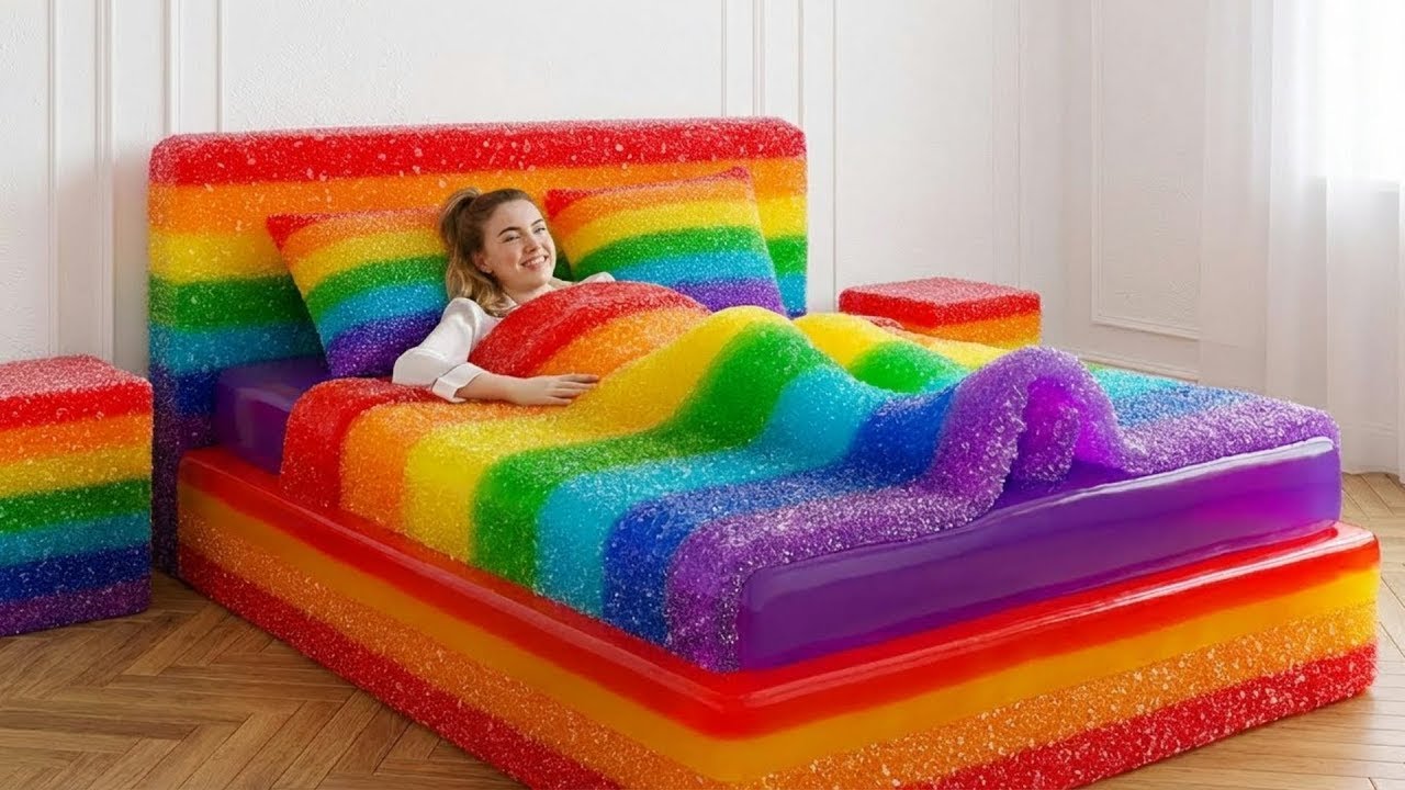 Relaxing AI Beds That Look Real | 🎧 ASMR AI, Relaxing Sounds, Sleep Aid