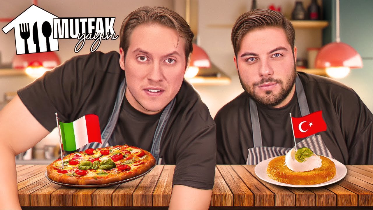 EFSANE KÜNEFE VE PİZZA YAPTIK! | MUTFAK YAYINI
