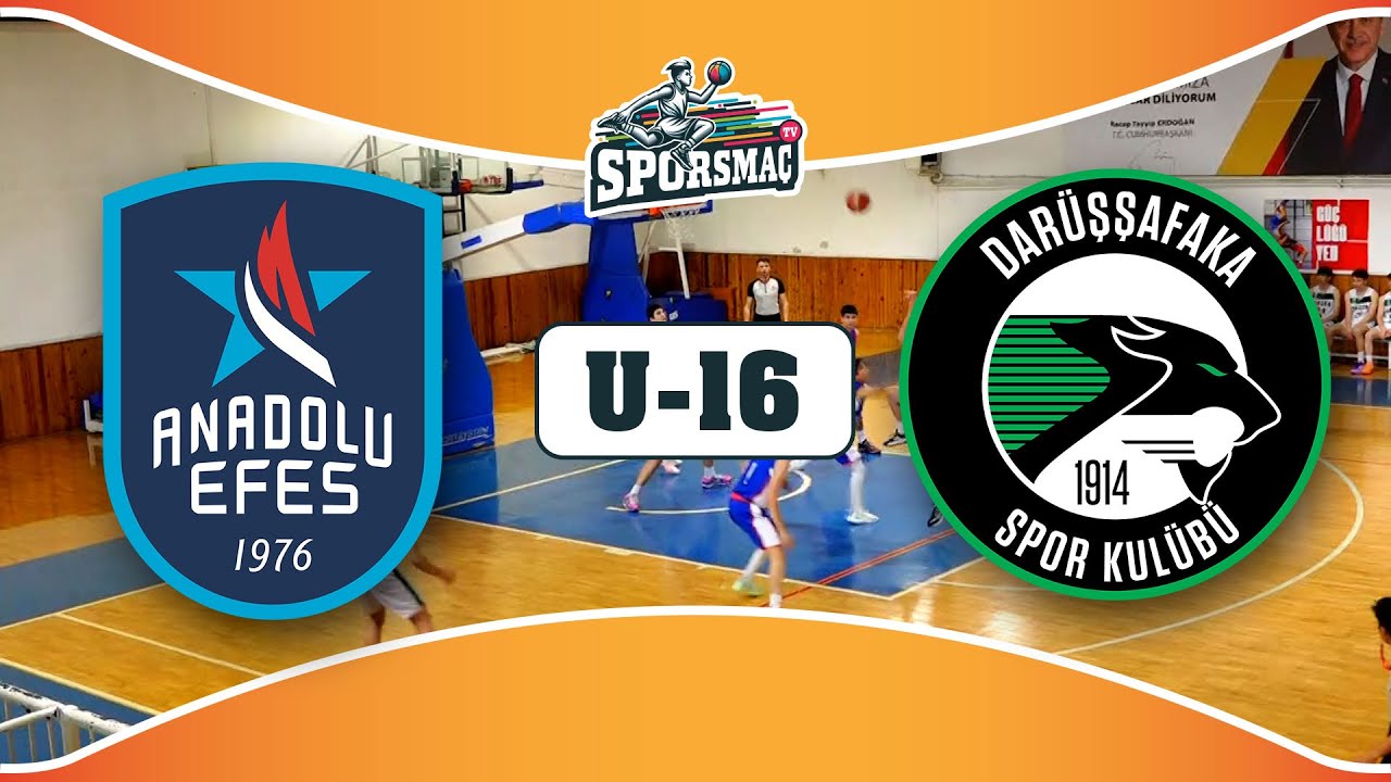 Anadolu Efes - Darüşşafaka U16B | Full Maç (02.06.24)