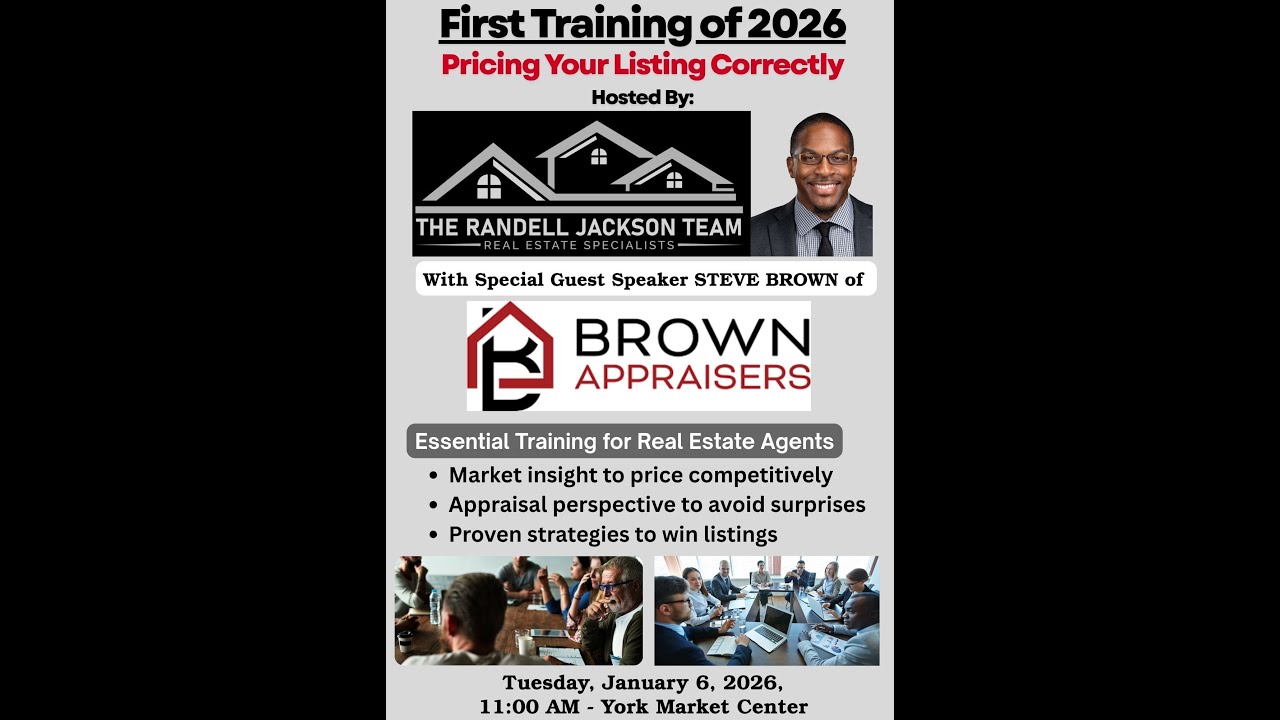 Pricing Your Listing Correctly with Randell Jackson and Steve Brown