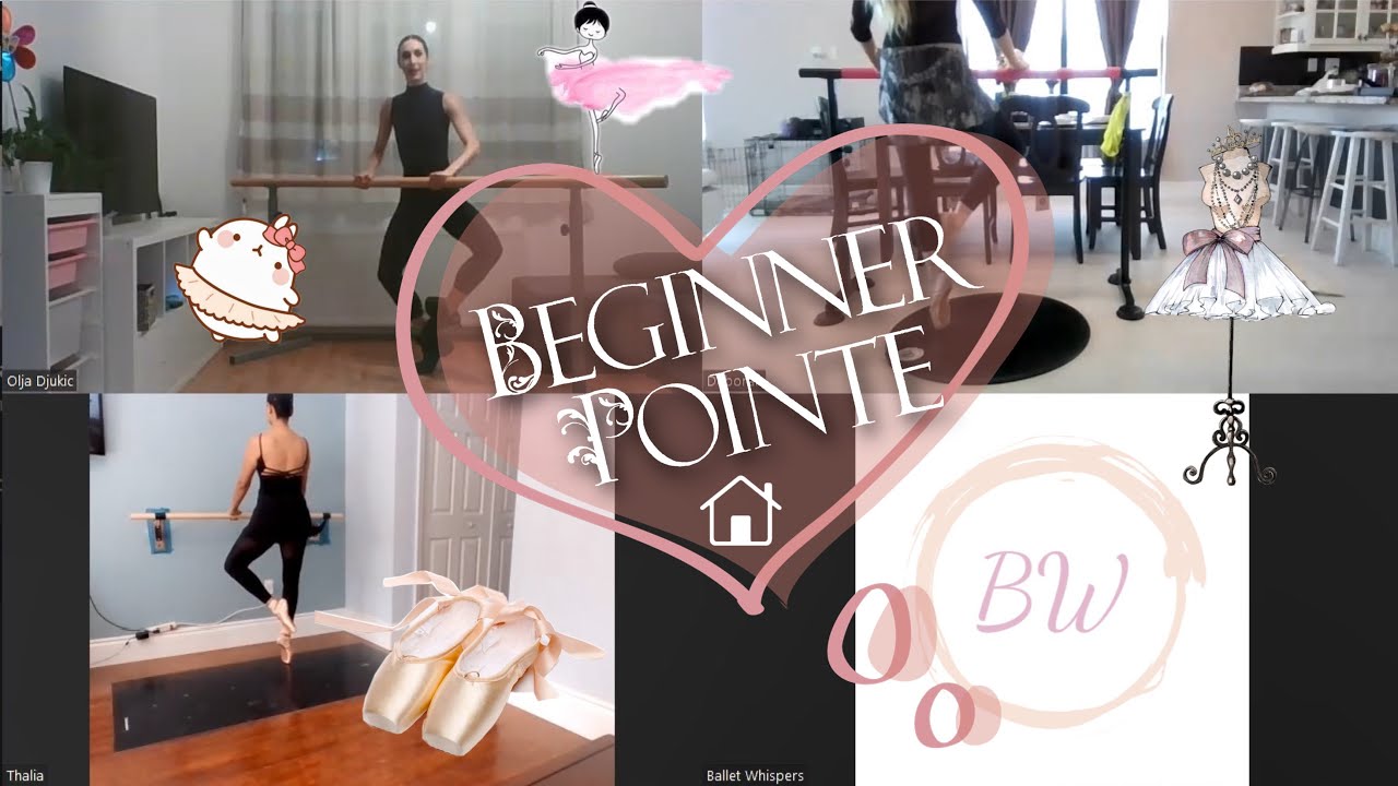 BEGINNER POINTE Train with a PROFESSIONAL Ballerina BEGINNER POINTE Class with Olja