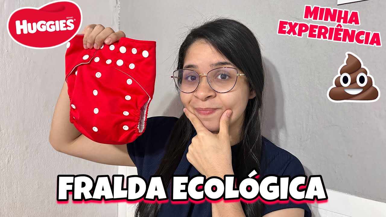 TESTEI A FRALDA ECOLÓGICA DA HUGGIES E ACONTECEU ALGO QUE EU NÃO ESPERAVA 💥💩