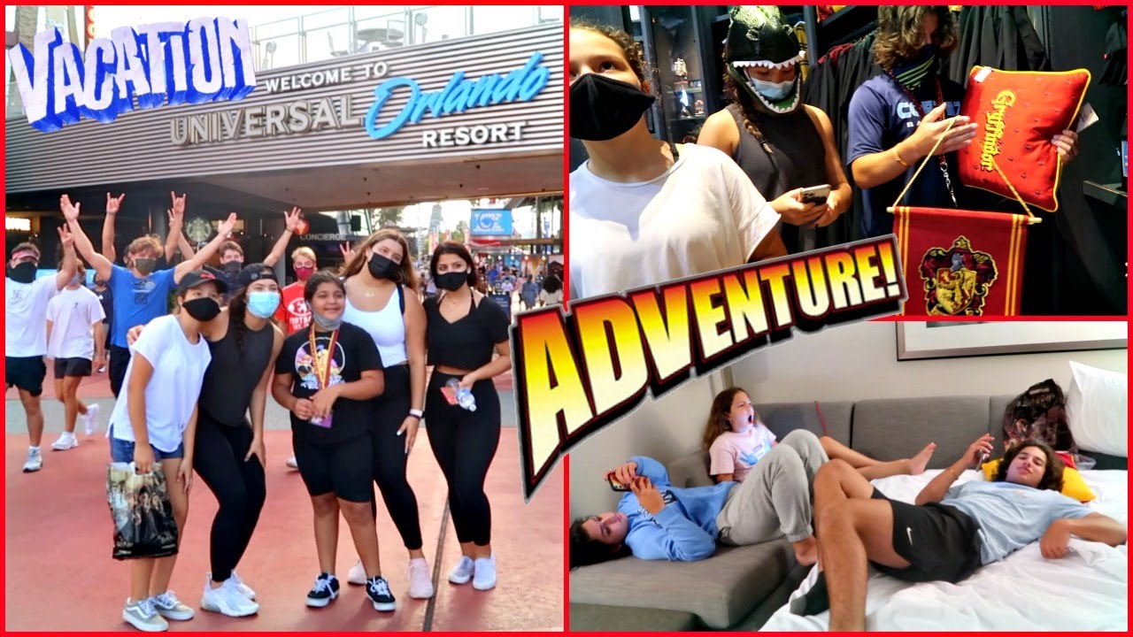 The Adventure Begins .First Day in Orlando /UNIVERSAL STUDIOS .VLOG#538