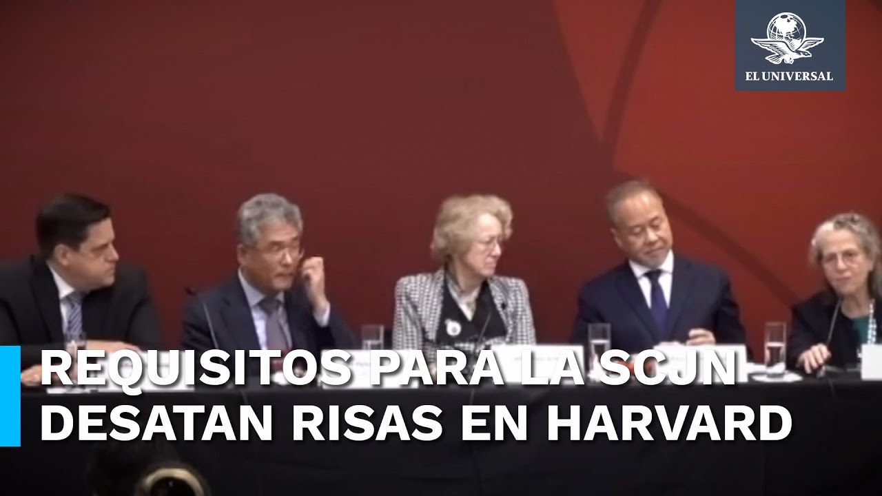 Académicos de Harvard sueltan risa tras saber los requisitos para postularse como juez en México