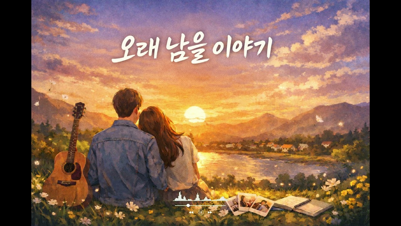 [PlayList Folk Ballad][잔향소] 🎵오래 남을 이야기🎵 기타와 함께 그날의 기억을 떠올리며