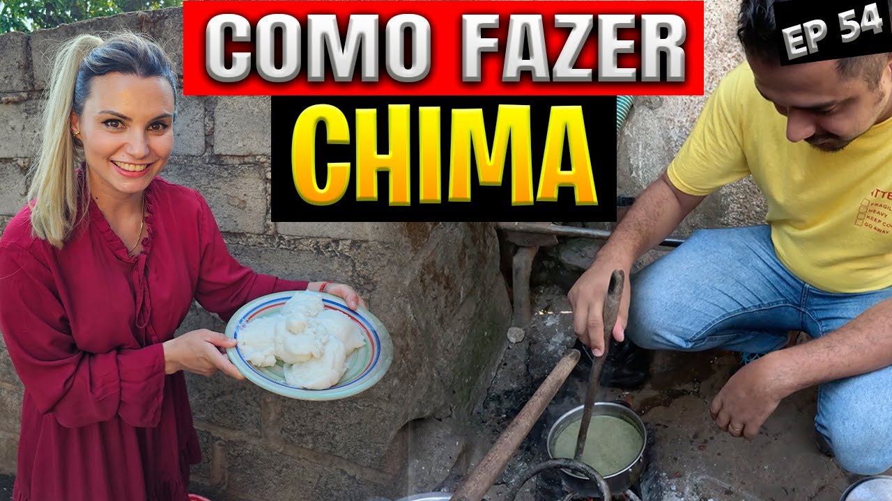 APRENDENDO a FAZER CHIMA e MATAPA em MOÇAMBIQUE 🇲🇿