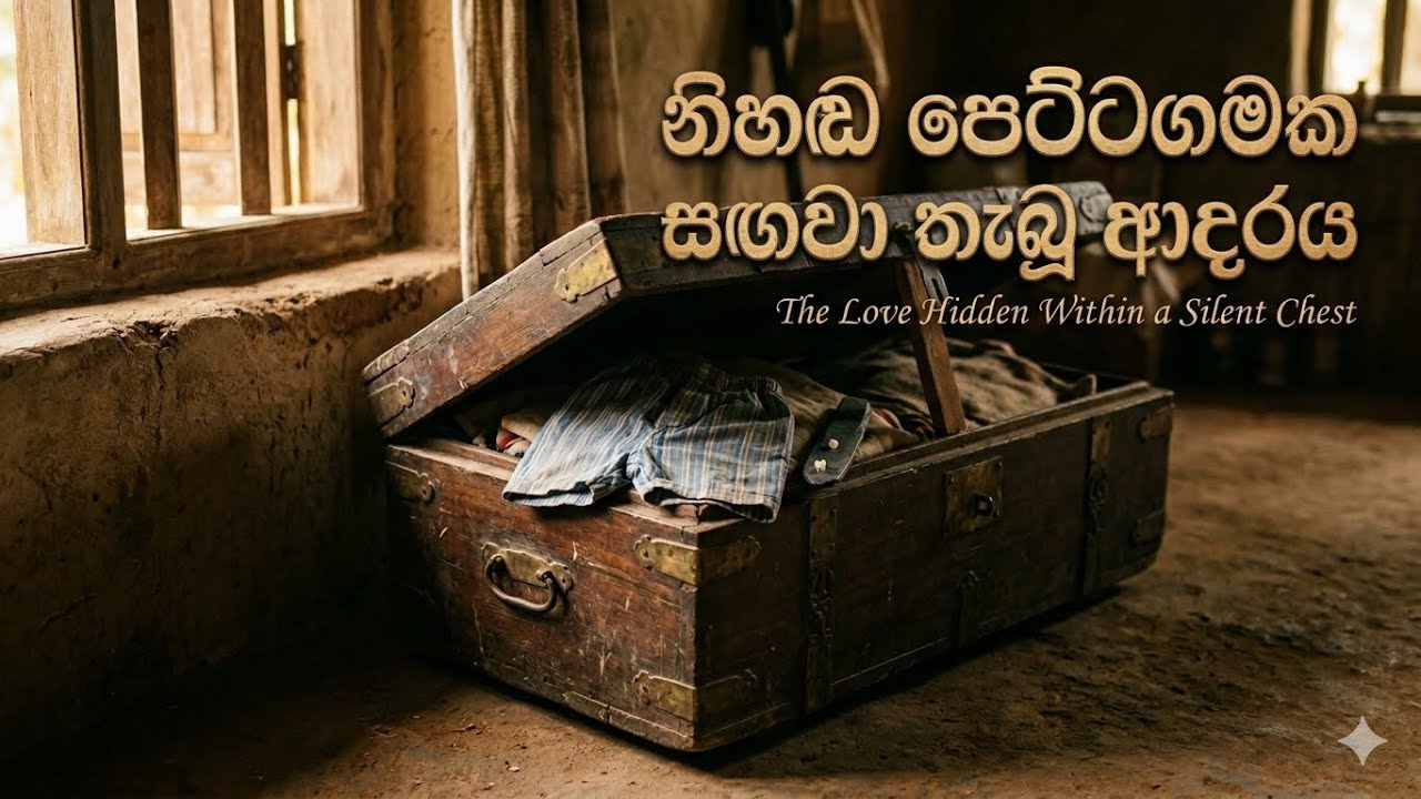 නිහඬ පෙට්ටගමක සඟවා තැබූ ආදරය - පිය සෙනෙහස ගැන ලියැවුණු සංවේදී ගී පද මාලාව | Sinhala New Song