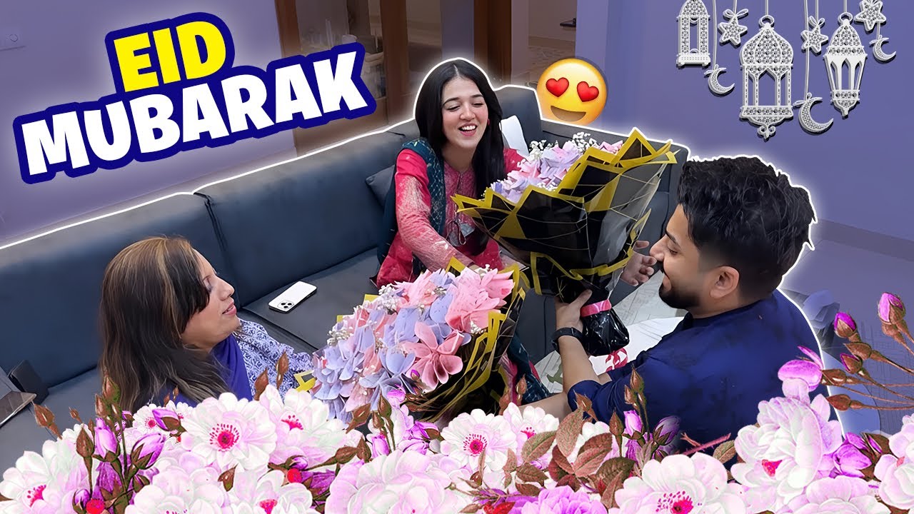 PEHLI EID AS PARENTS ♥️🤲 MAMA AUR ZARNAB KO BARI EIDI MILI SURPRISE ♥️ | LARAIB KHALID | ZARAIB