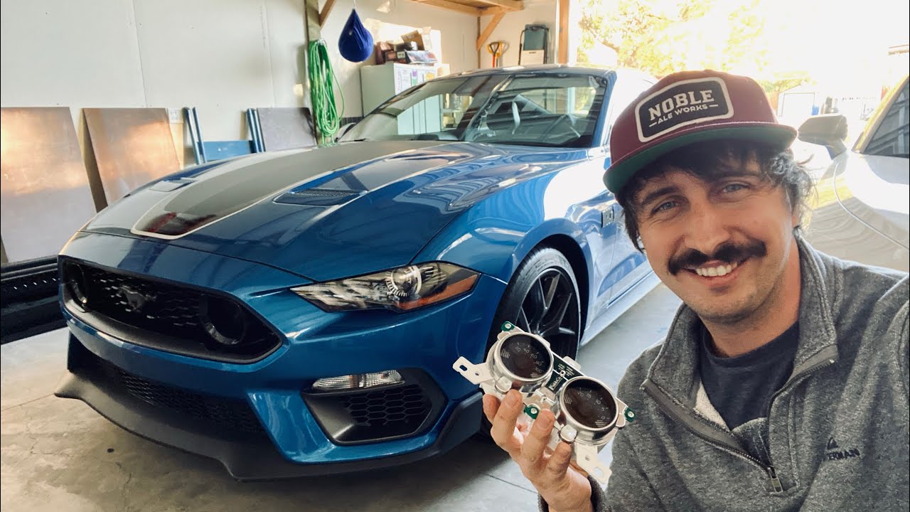 2021 Mach 1 Mods - Installing GT500 Gauges